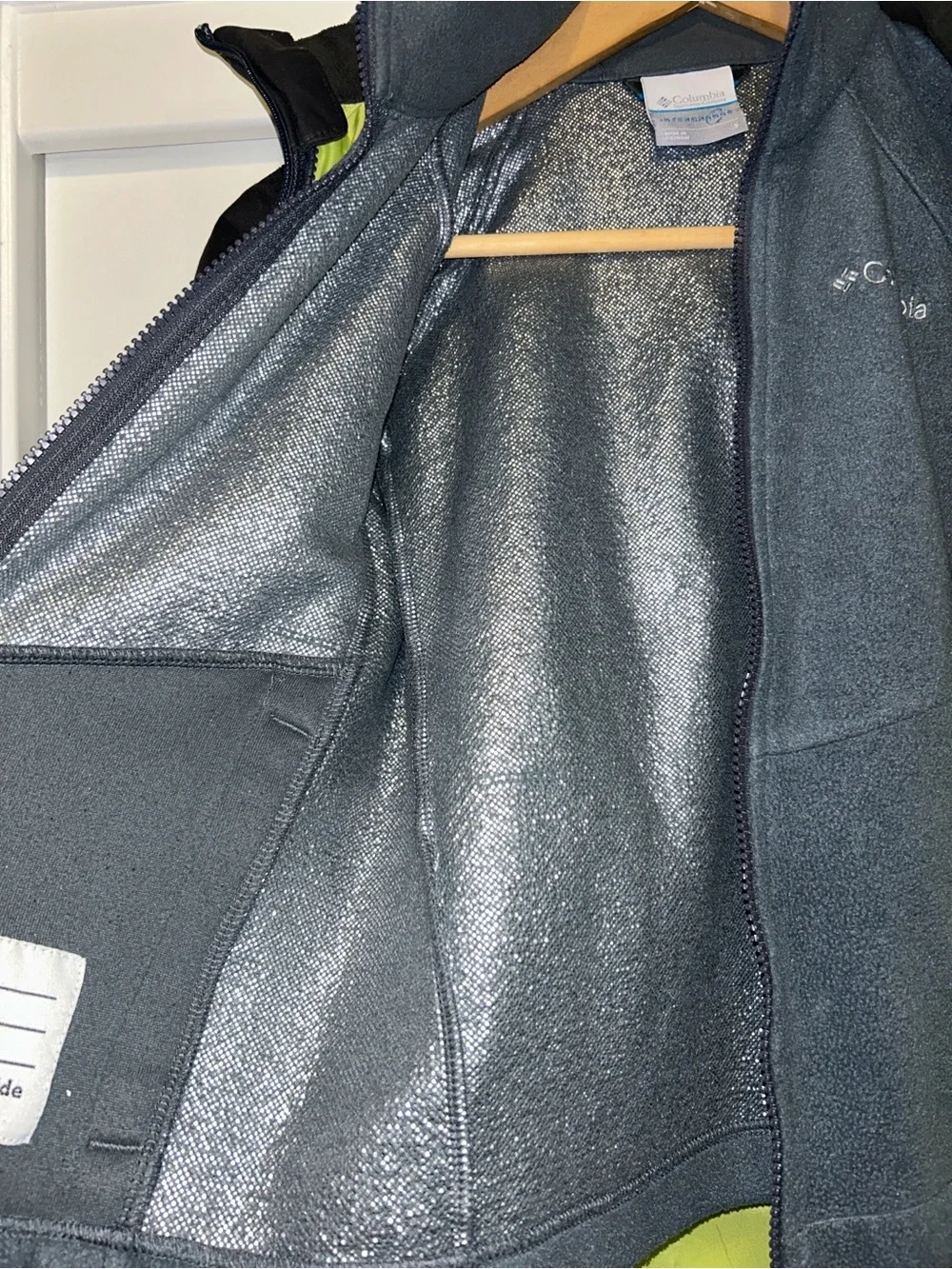Columbia Interchange Boy's 2 In 1 Jacket Size